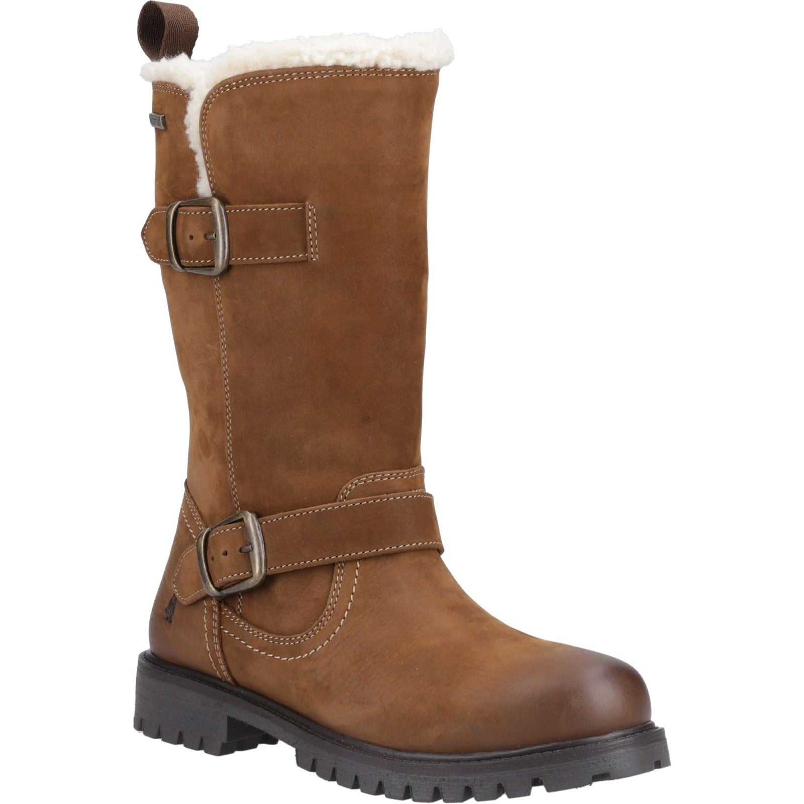 Hush Puppies Winnie Leather Women's Tan Boots