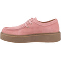 Hush Puppies Bridie Suede Leather Women's Pink Moccasins Shoes
