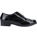 Hush Puppies Kada Youth Black Patent Leather Brogues