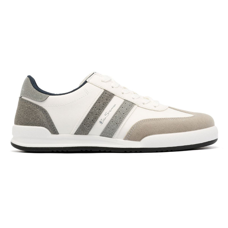 Ben Sherman Sokka Men's White/Gray Sneakers