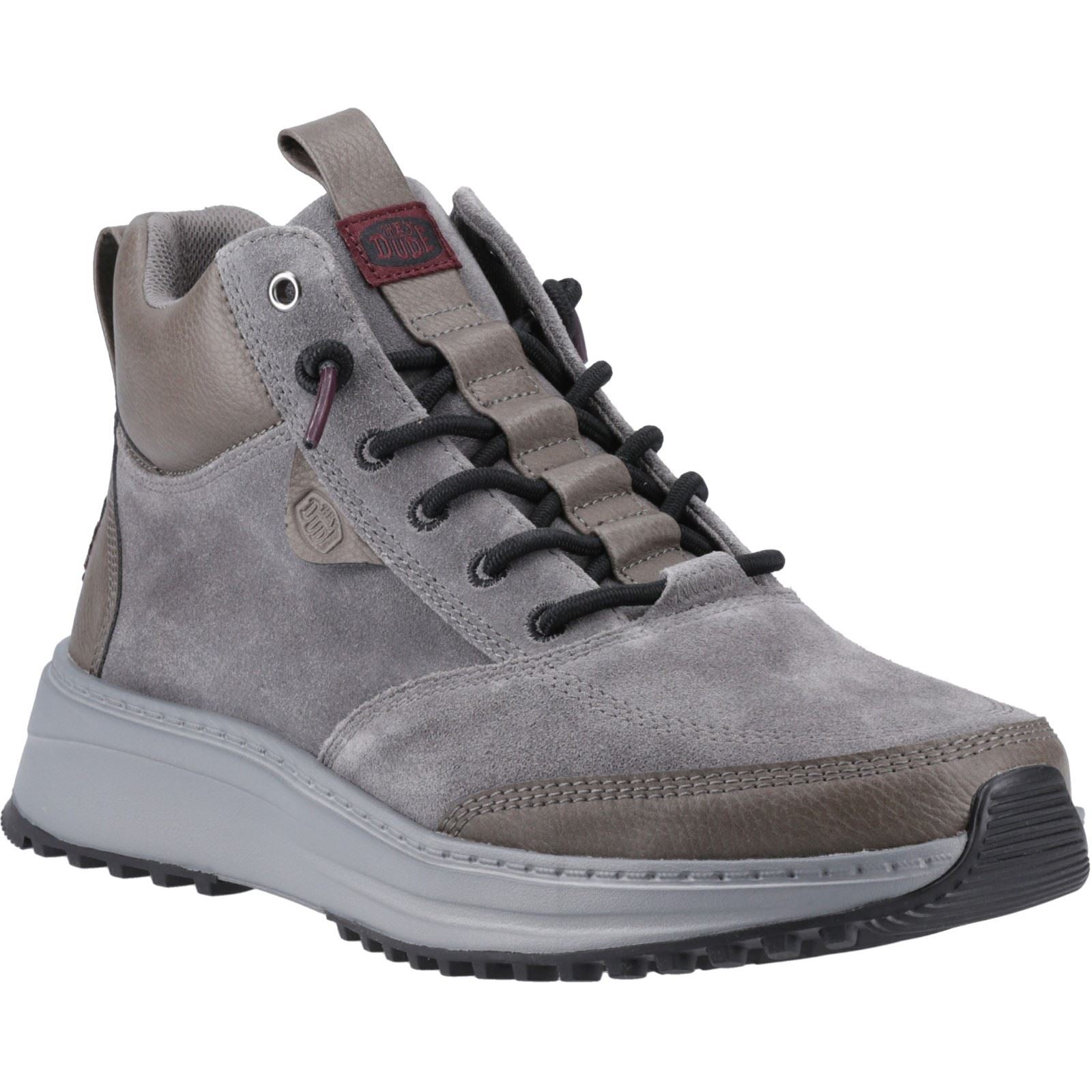 Hey Dude Gray and Black Men\'s Boots Hey Dude Men main image 4