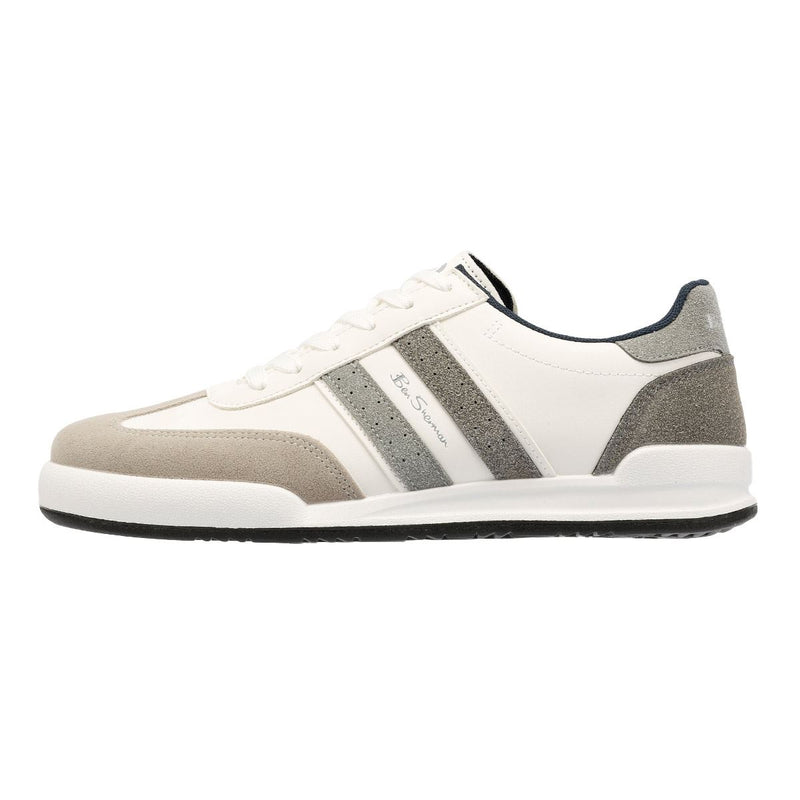 Ben Sherman Sokka Men's White/Gray Sneakers