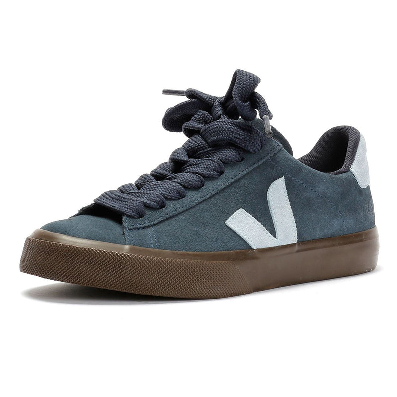 Veja Campo Suede Women's Nautico Steel Eagle Sneakers