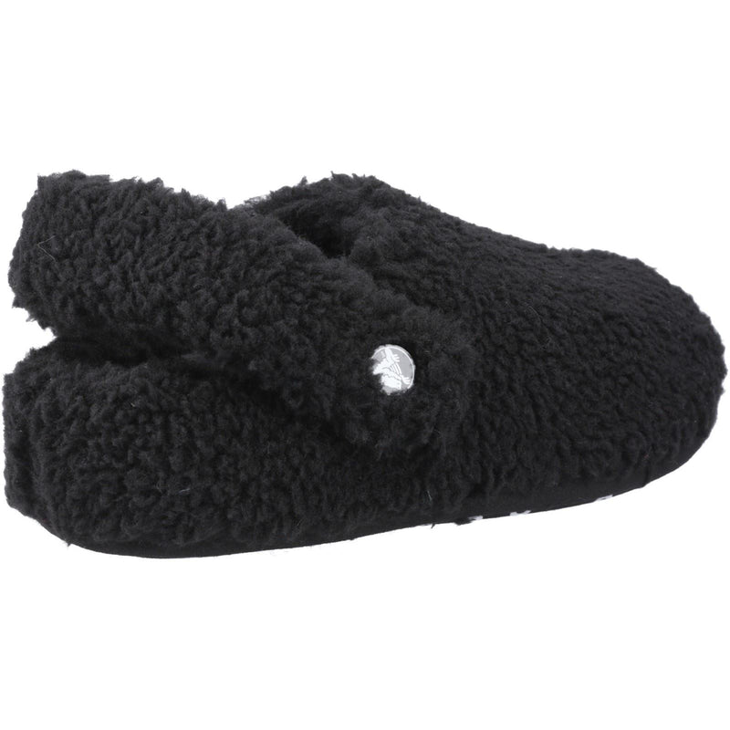 Crocs Classic Cozzzy Polyester Black Slippers