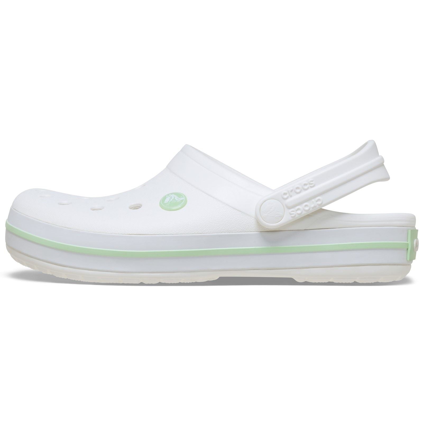 Crocs Crocband EVA Women's White/Serene Green Clogs