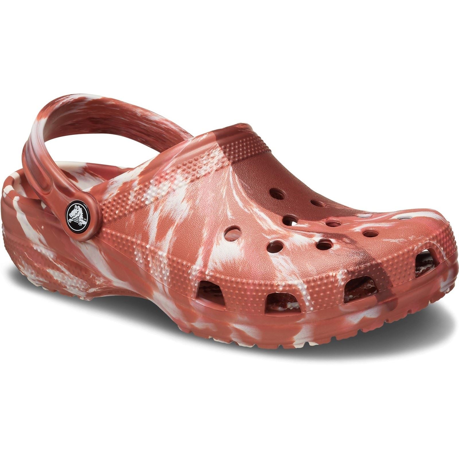 Crocs Marble Synthetic Dark Clay/Multi Clogs