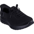 Skechers Graceful First Blush Textile Women's Black Sneakers