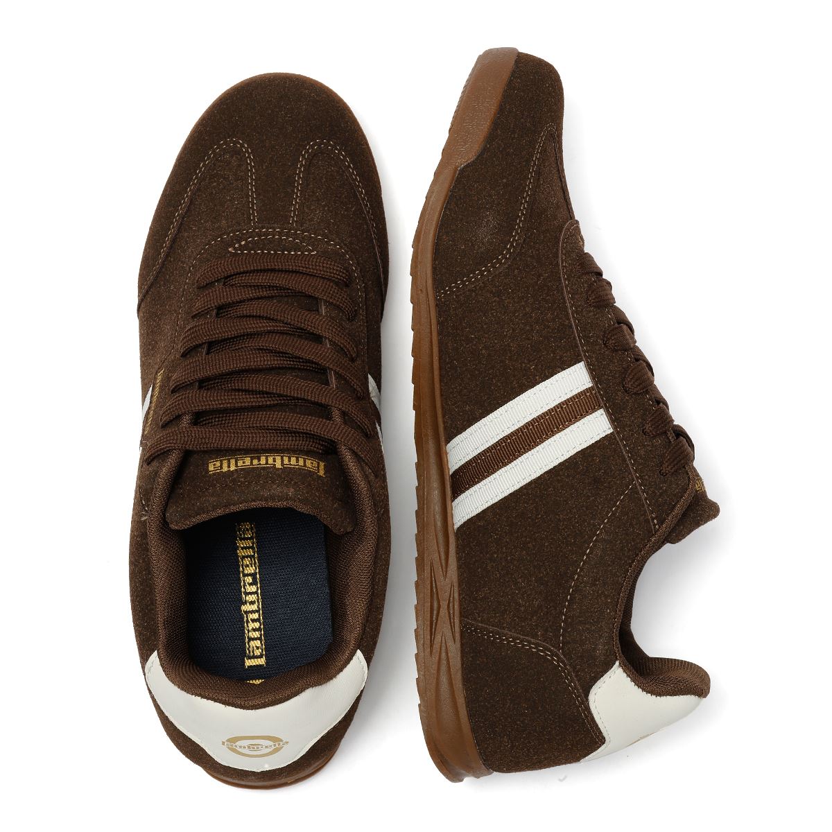 Lambretta Tackle Men's Chocolate Sneakers
