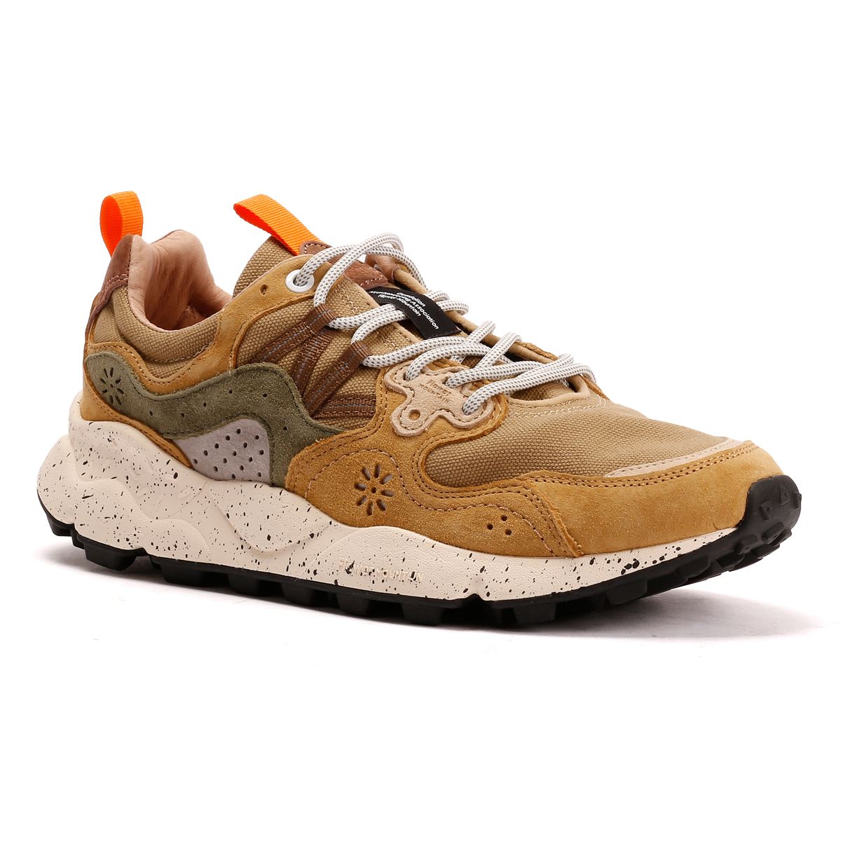 Flower Mountain Yamano 3 Men's Khaki/Green Sneakers