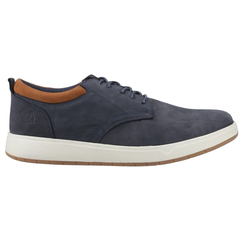 Hush Puppies Bowen Leather Men's Navy Lace-Up Shoes