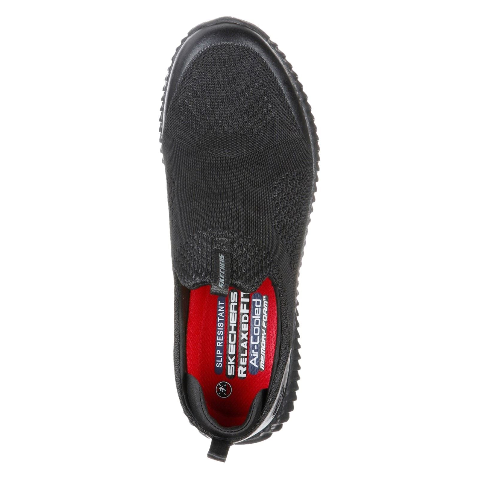 Skechers Workwear Cessnock Textile Men's Black Sneakers