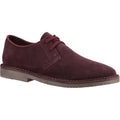 Hush Puppies Scout Suede Men's Bordeaux Lace-Up Shoes