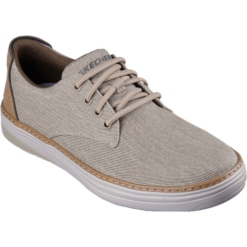 Skechers Hyland - Ratner Cotton Men's Khaki Lace-Up Shoes