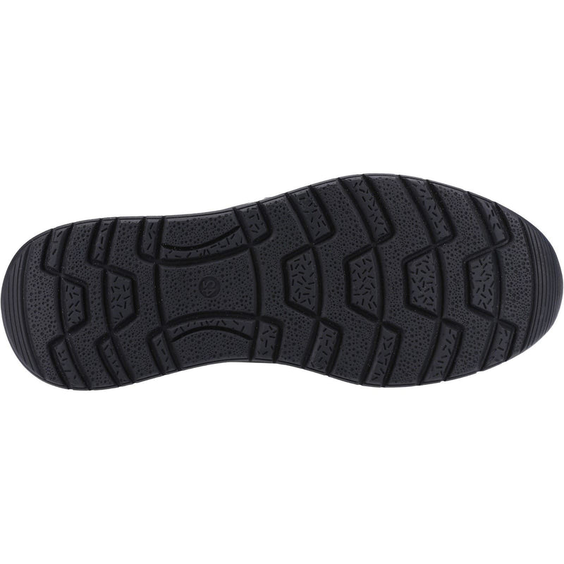 Hush Puppies Cole Leather Men's Black Nubuck Loafers