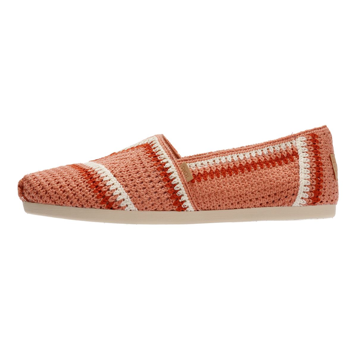 TOMS Alpargata Classic Cotton Women's Medium Pink Espadrilles