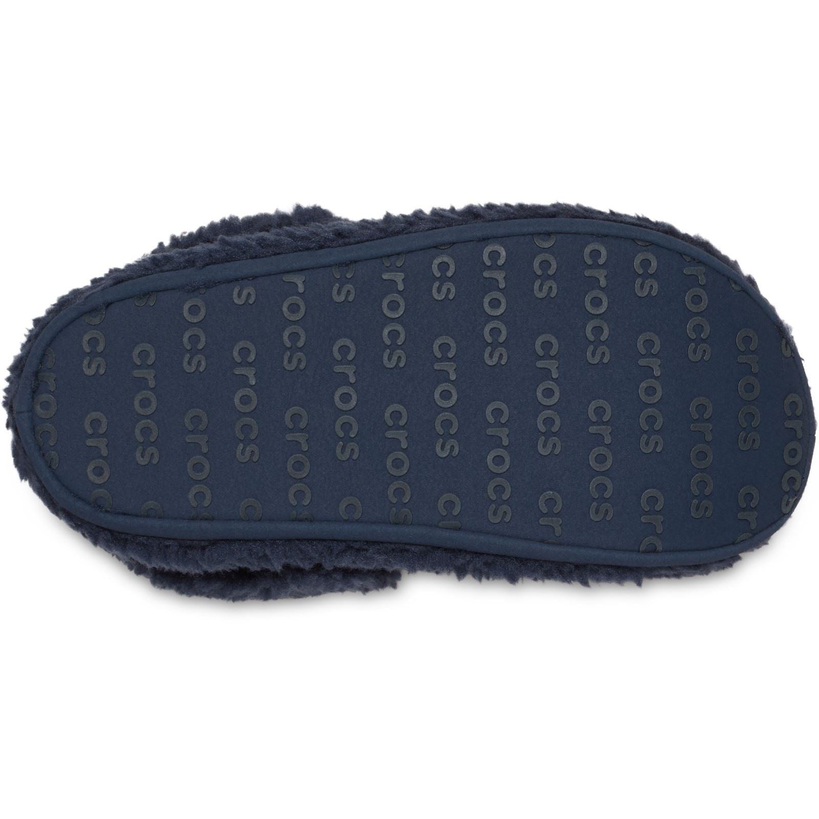 Crocs Classic Cozzzy Polyester Unisex Kid's Navy Slippers