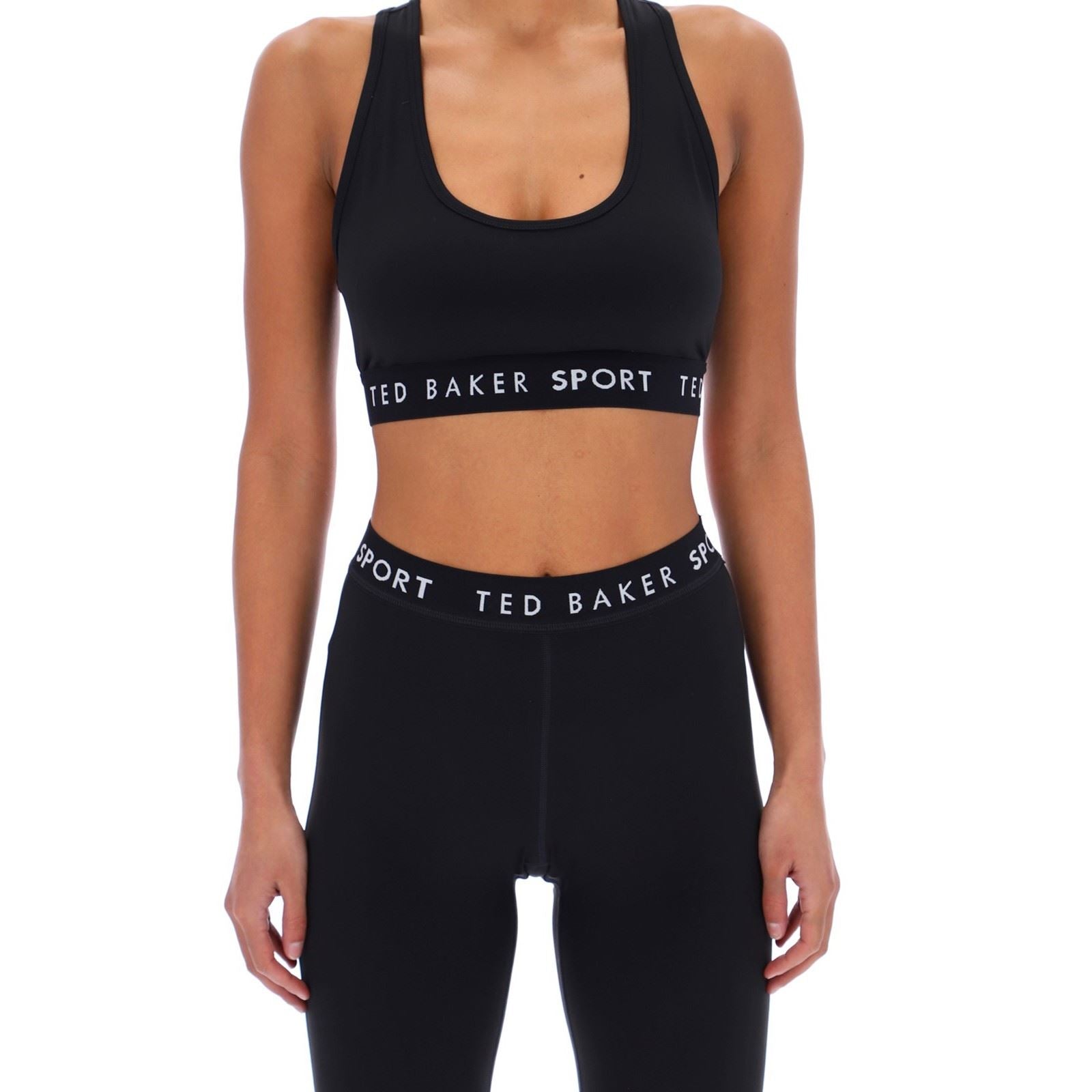 Ted Baker DIANA TBWSBA2525 Polyester Women's Black Sports Bra