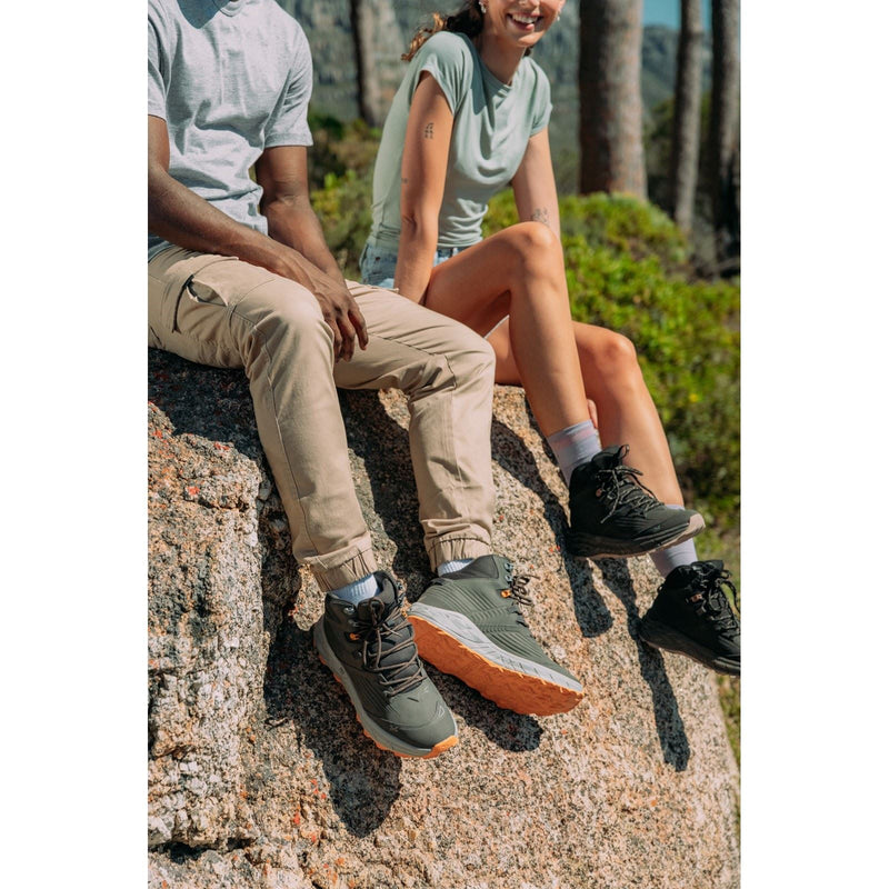 Hi-Tec Fuse Trek Mid Synthetic Men's Chocolate Brown/Timber Wolf Hiking Boots