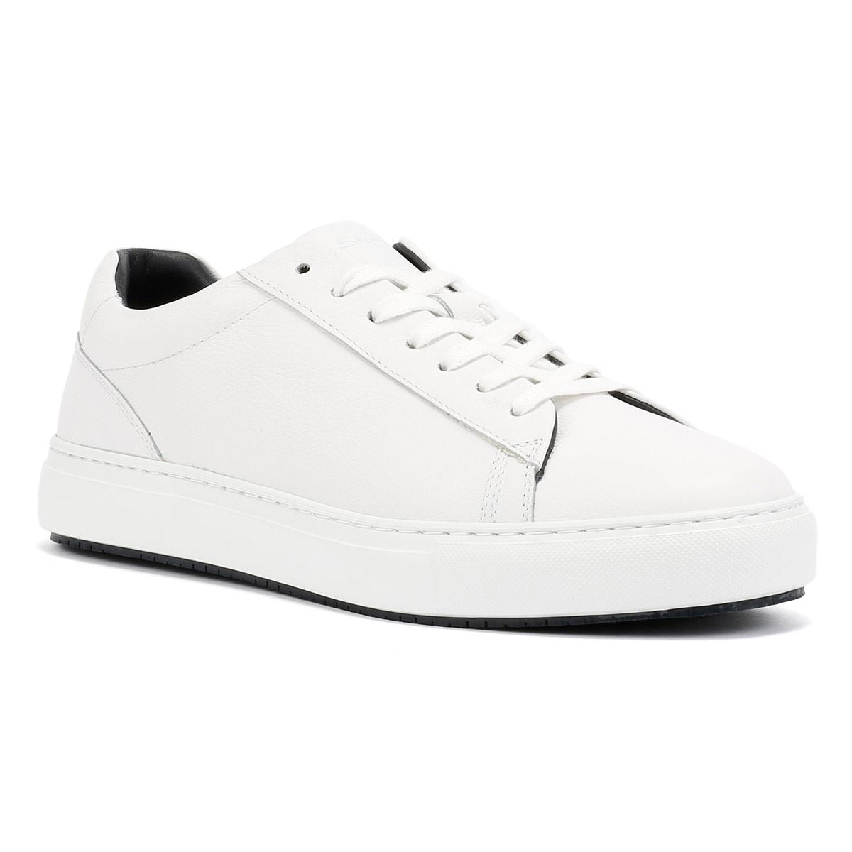Ben Sherman Ace Cupsole Leather Men's White Sneakers