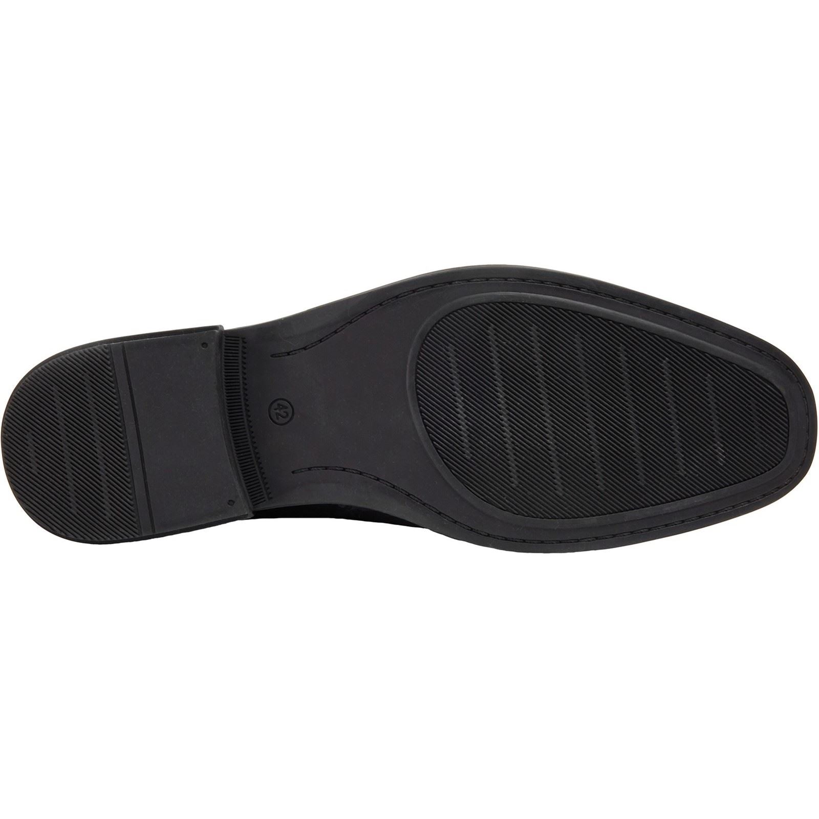 Pod Savage Leather/Textile Men's Black Lace-Up Shoes