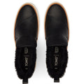 TOMS Paxton Leather Blend Women's Black Boots