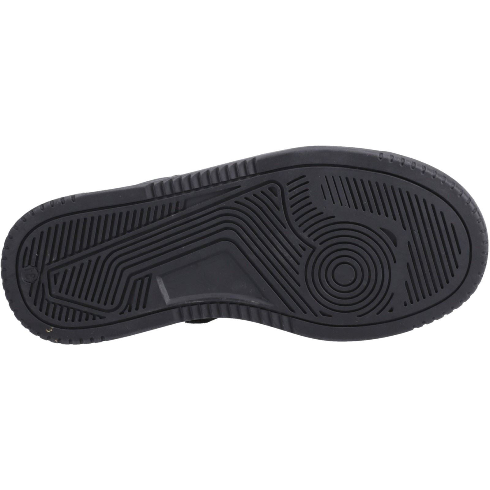 Hush Puppies Dougie Leather Boys's Black Sneakers