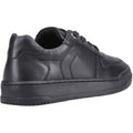 Hush Puppies Dougie Leather Boys's Black Sneakers