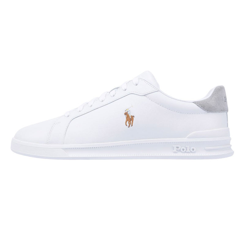Ralph Lauren Heritage Court II Men's White/Gray Sneakers