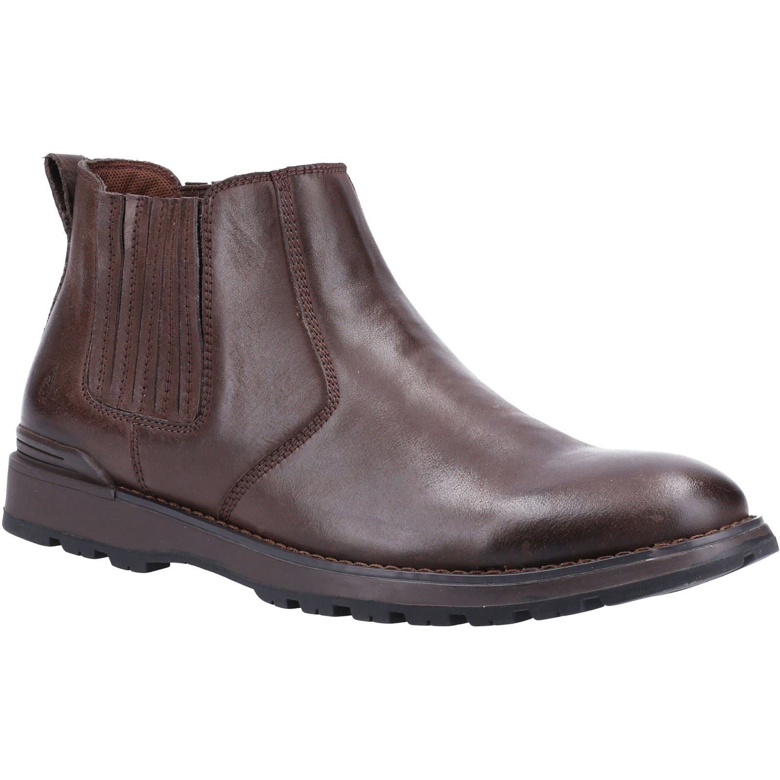 Hush Puppies Gary Leather Men's Brown Boots