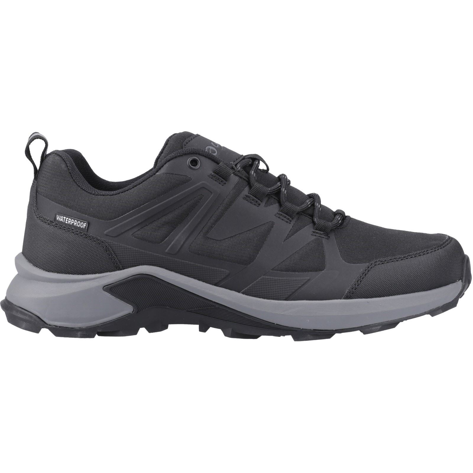 Cotswold Horton Low Textile Men's Black Hiking Shoes