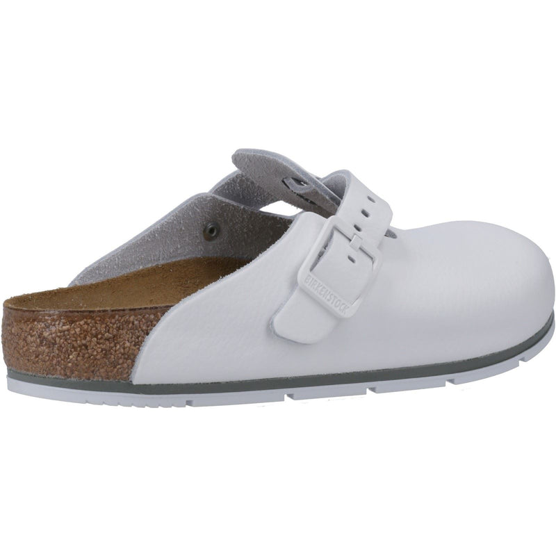 Birkenstock Boston Pro Leather Women's White Clogs
