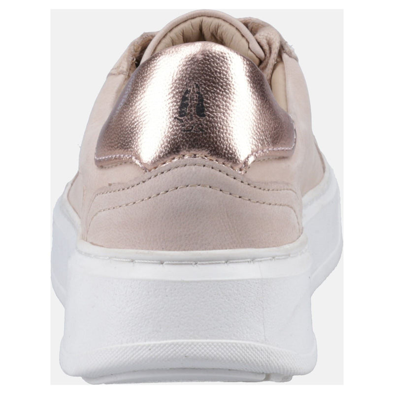 Hush Puppies Camille Leather Women's Blush Sneakers