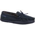 Hush Puppies 0 Suede Men's Navy Slippers