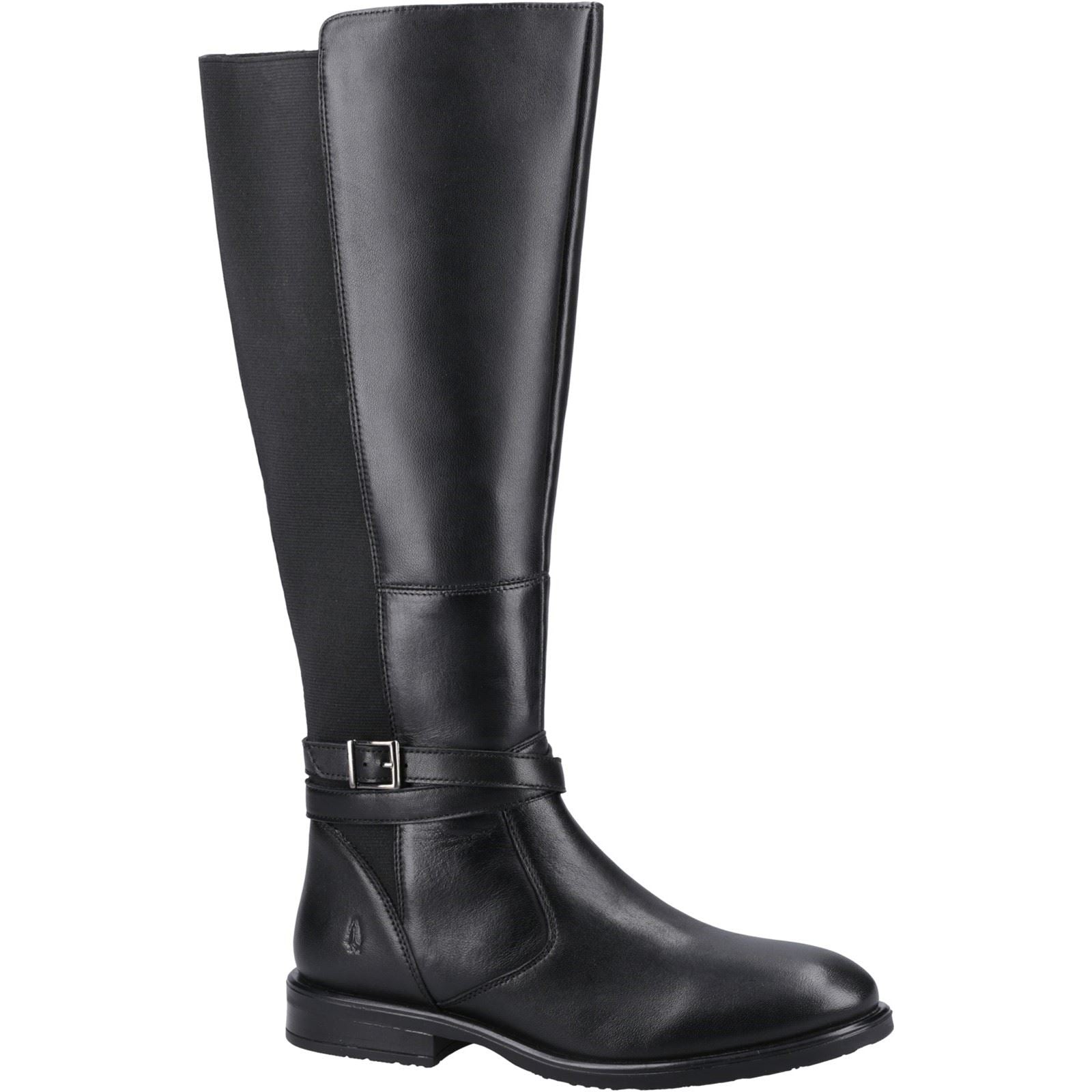 Hush Puppies Victoria Leather Women's Black Boots