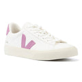 Veja Campo Leather Women's White/Mulberry Sneakers