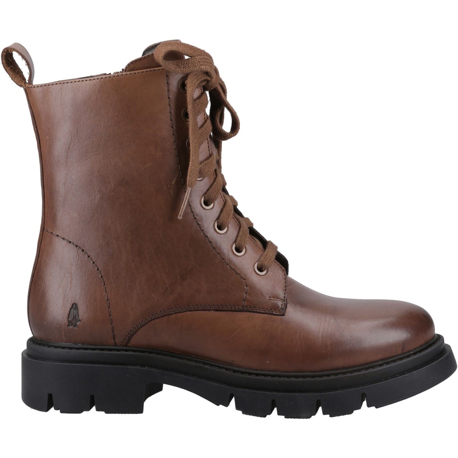 Hush Puppies Rhea Leather Women's Brown Boots