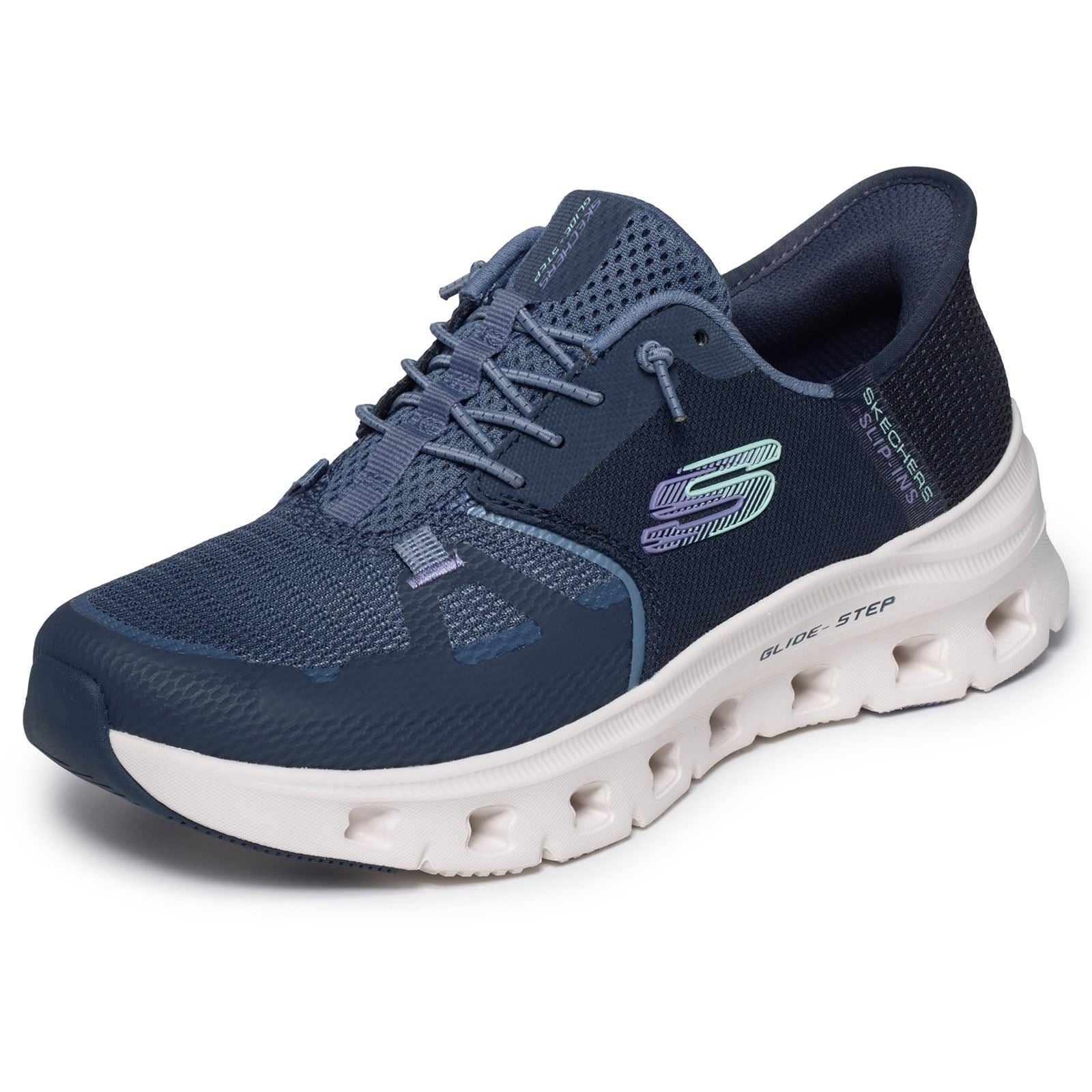 Skechers Glide-Step Pro Polyester Women's Navy Trainers