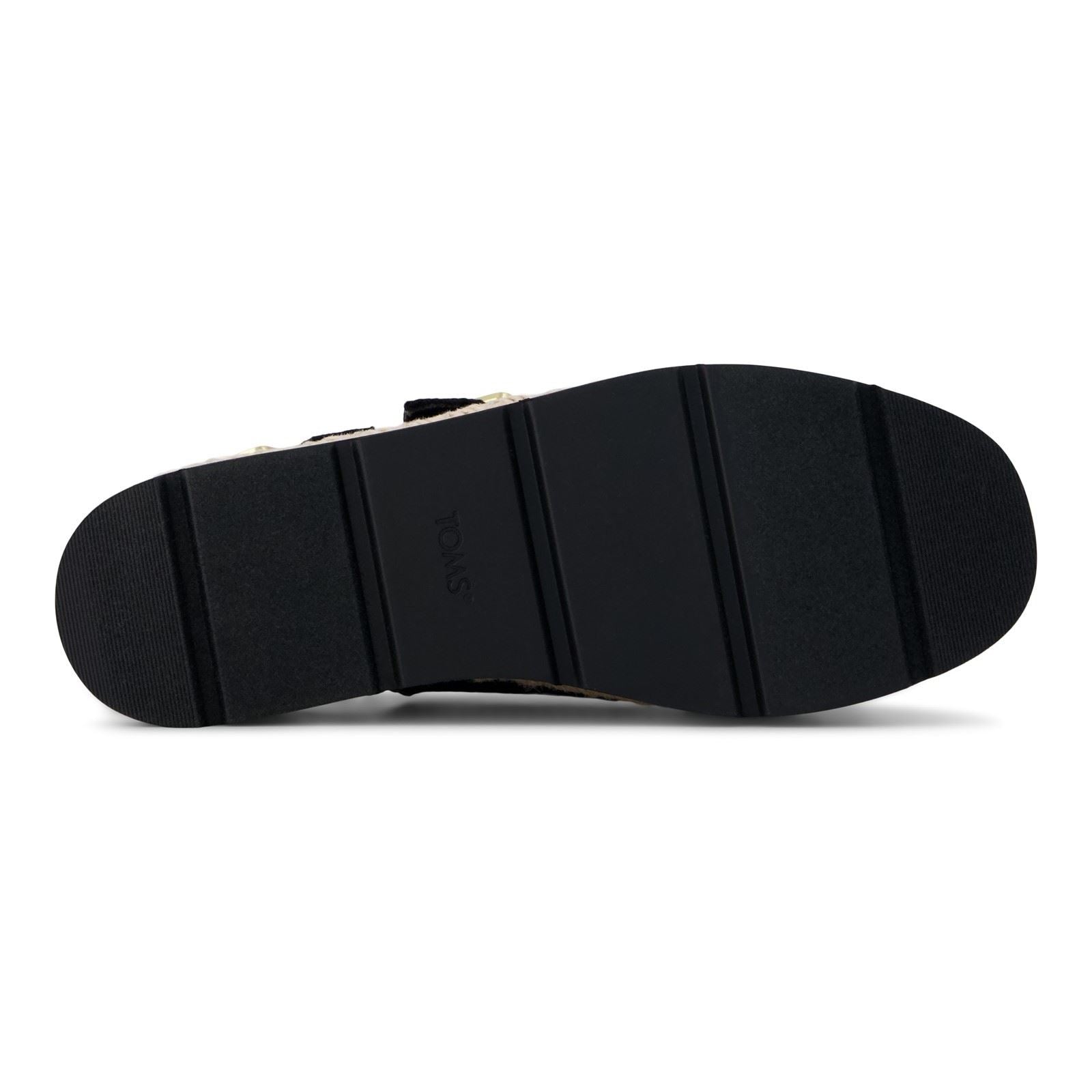 TOMS Giana Textile Women's Black Beachside Sandals