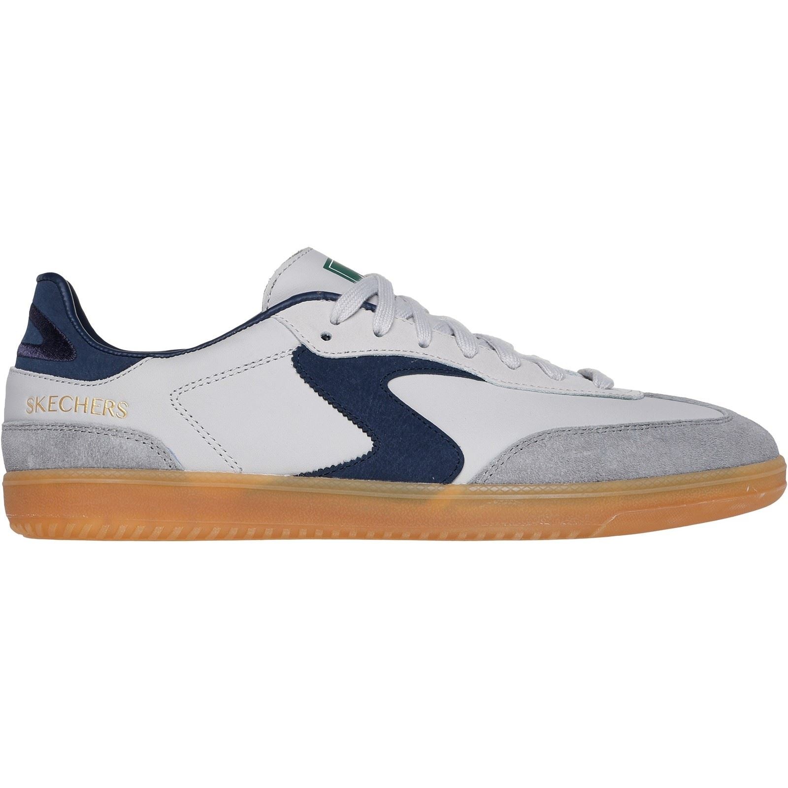 Skechers Hotshot Pyke Synthetic Men's Grey/Navy Sneakers