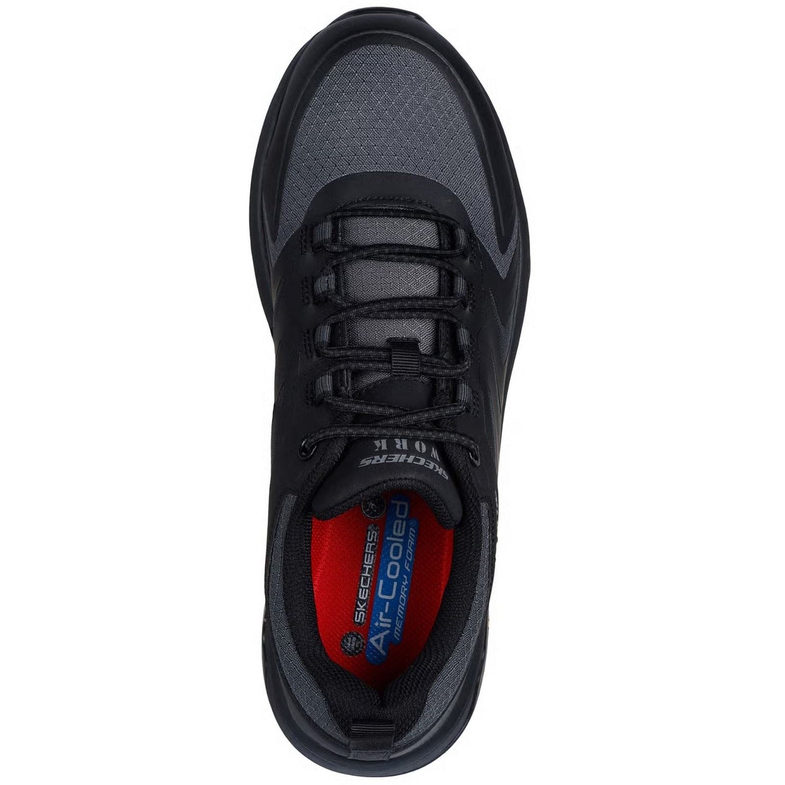 Skechers Workwear Speed-Flex Trekker Nylon Men's Black Safety Sneakers