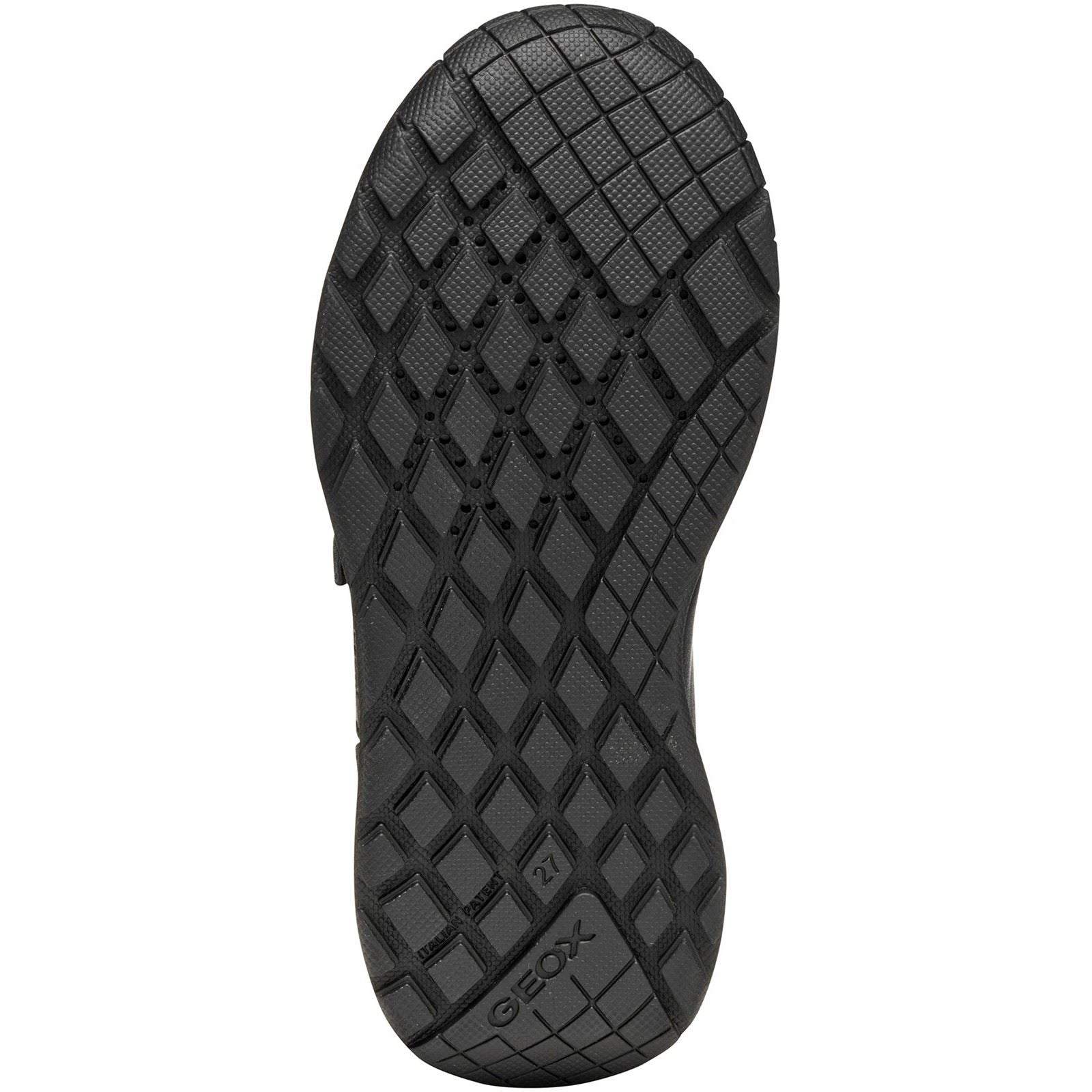 Geox J Rann-E Unisex Kid's Black Trainers
