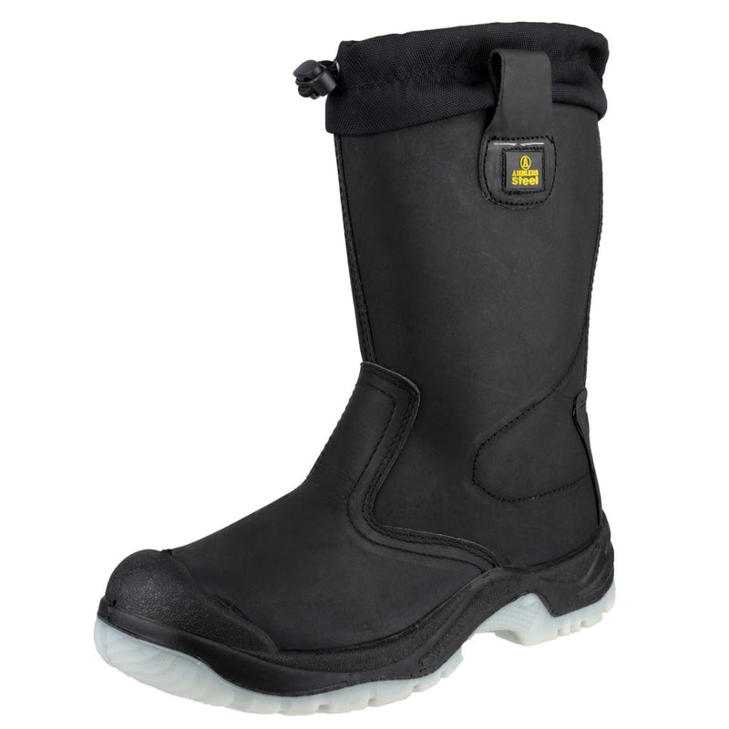 Amblers Safety FS209 Leather Black Safety Boots