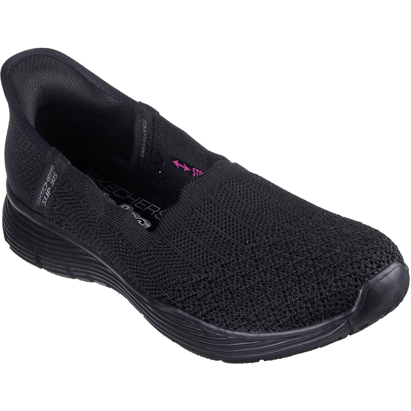 Skechers Seager Believe It Textile Women's Black Sneakers
