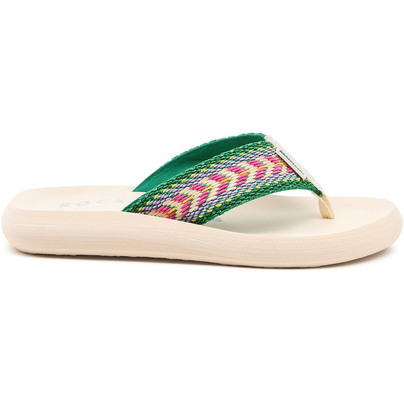 Rocket Dog Spotlight Madison Cotton Women's Green/Multi Sandals
