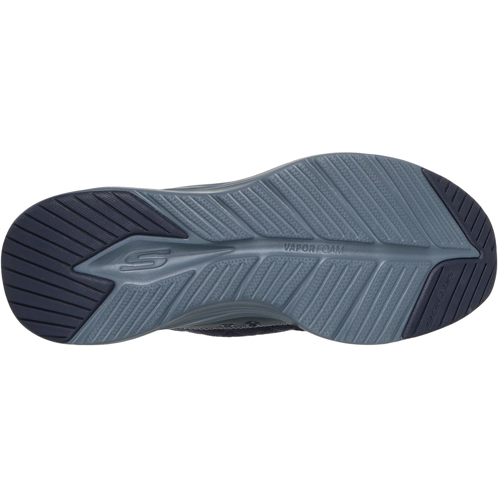 Skechers Contour Foam Cordelux Textile Men's Navy Cozycord/Pu Trainers