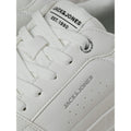 Jack & Jones Ealing Synthetic Men's White Silver Sneakers
