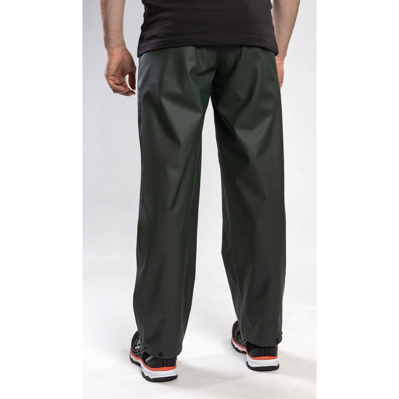 Helly Hansen Workwear Voss Synthetic Unisex Adults Green Rain Trousers