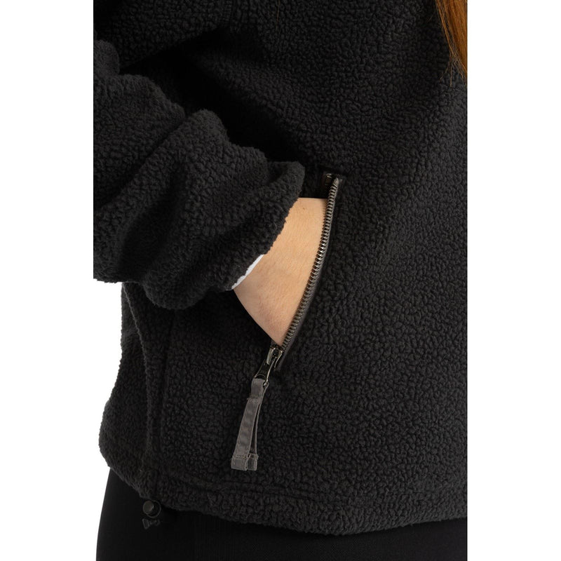Columbia Helvetia II Hoodie Polyester Women's Black Hooded Sweatshirt
