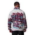 Columbia Helvetia II Printed Half Snap Fleece Men's Red Zip Neck Pullovers