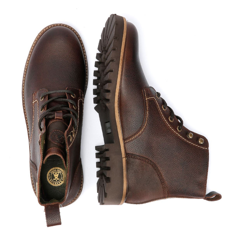 Barbour Foggy Leather Men's Brown Boots